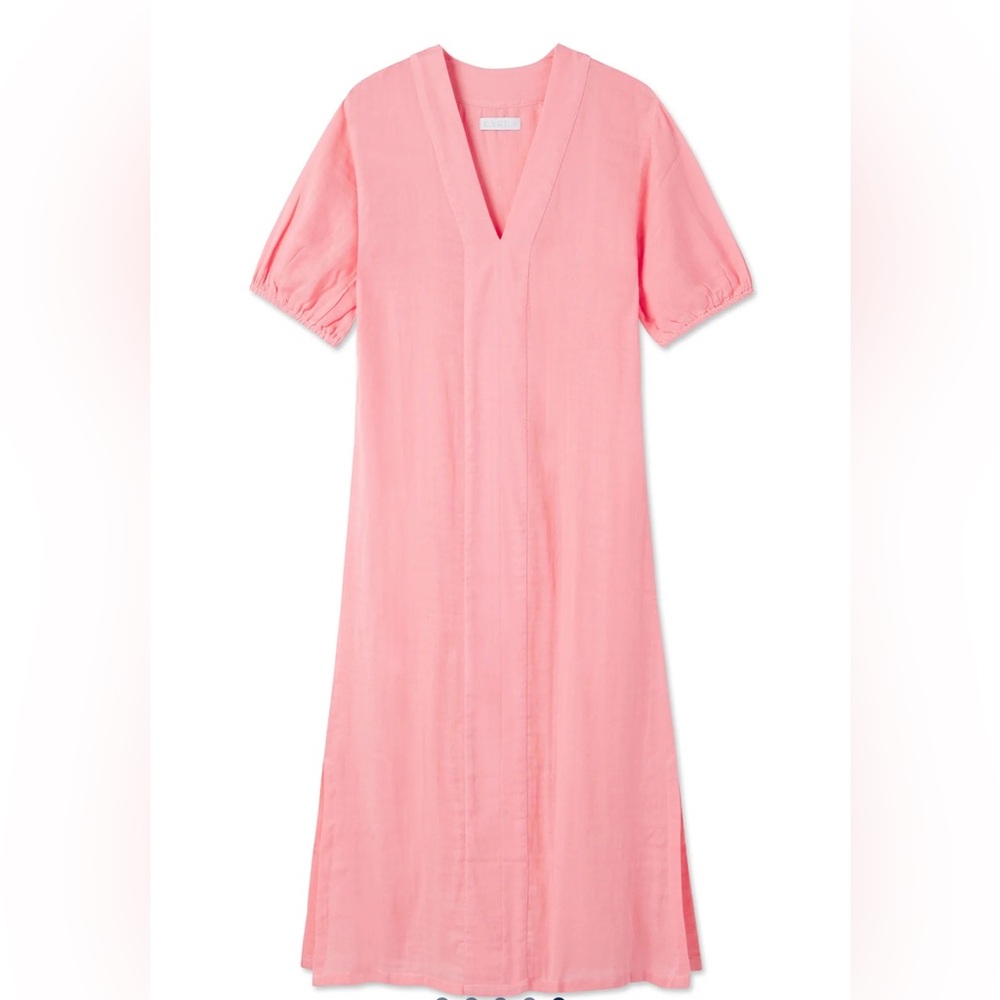 COPY - NWT Lake Gauze Caftan in Coral